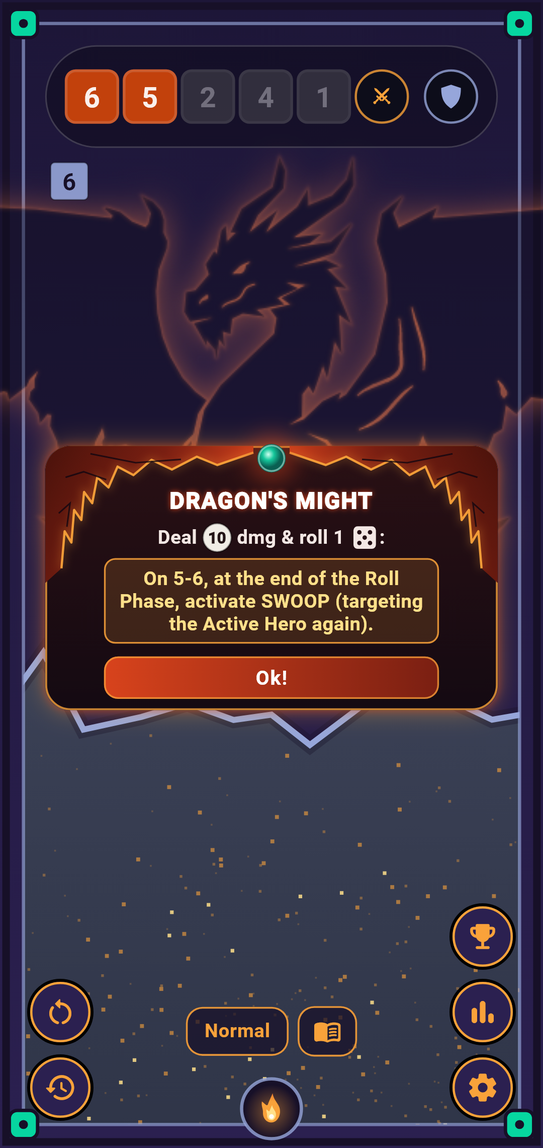 Throne — boss ability